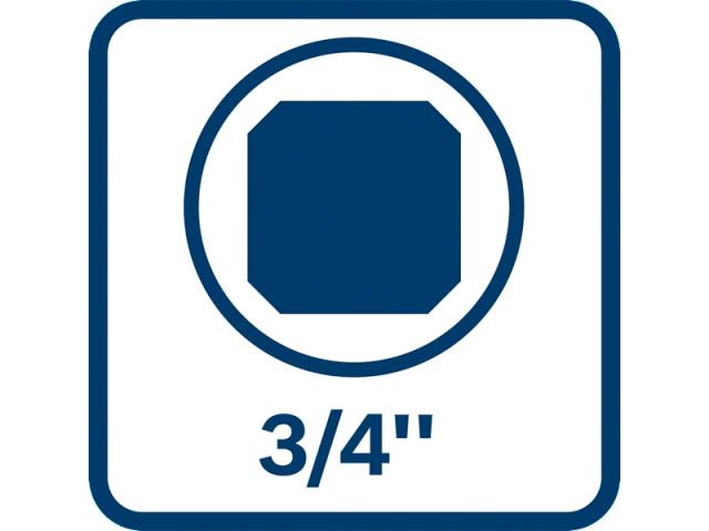 Akumulatorski udarni vijačnik Bosch GDS 18V-1600 HC, 18V, 1600Nm, 3.2kg 06019M1000